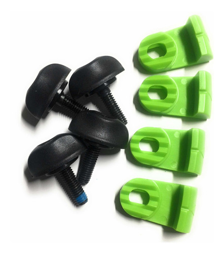 Imagen 1 de 1 de Liquid Force M6 Kit Tuerca Lok Verde