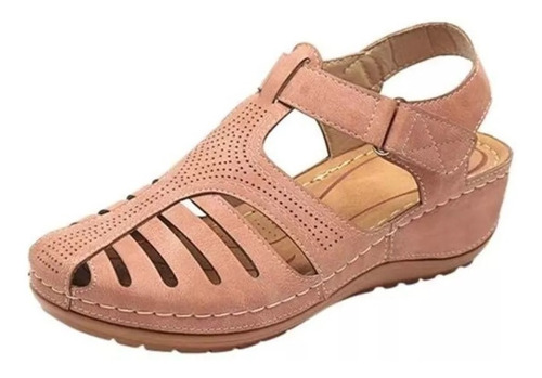 Sandalias Ortopédicas Con Plataforma Y Tacón Alto Para Mujer