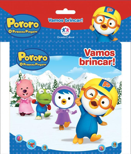 Livro Pororo - Vamos Brincar