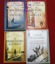 Comprar Saga La Sombra Del Viento Carlos Ruiz Zafón 4 Libros Nuevos