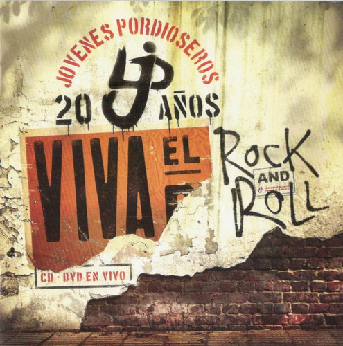 Jovenes Pordioseros Viva El Rock And Roll Cd + Dvd Nuevo