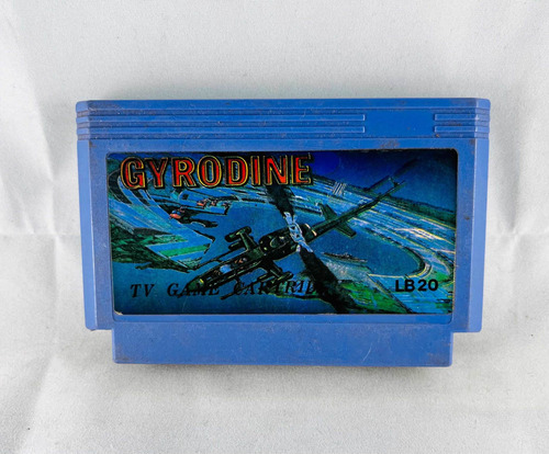 Nintendo Famicom Game Gyrodine Original Japonês Raro