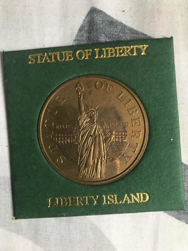 Moneda De Recuerdo Del Estatua De La Libertad