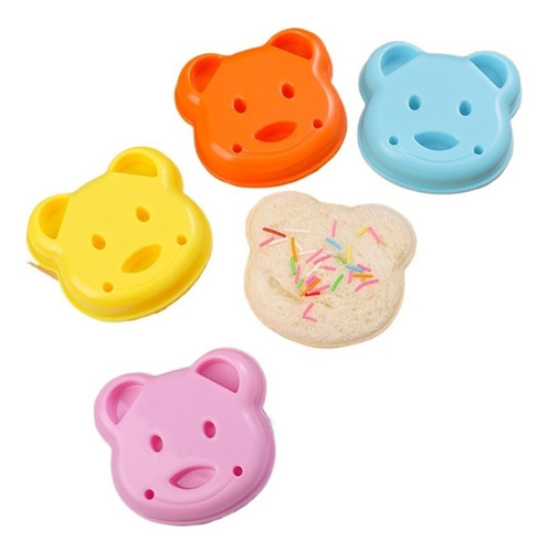 4 Pcs Cortador De Sándwiches Cortadores Y Selladores Niños