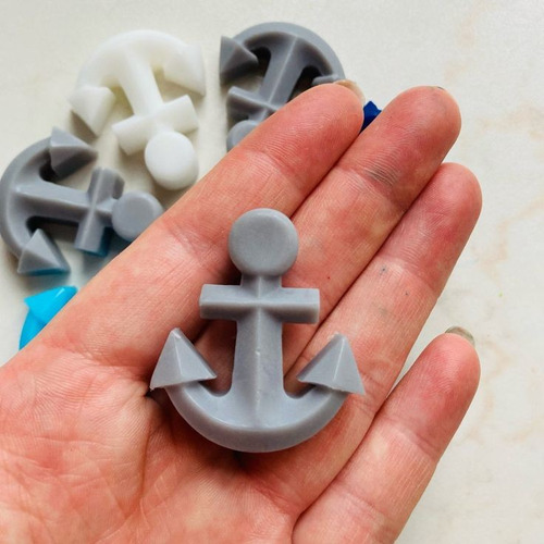 Pack De 15 Jabones En Forma De Anclitas Para .souvenirs