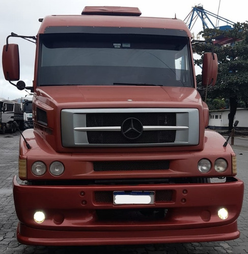 Imagem 7 de 14 de Mb 1938 Ls 6x2 2002 Com Carreta Graneleiro