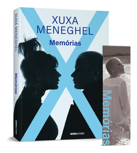 Memórias - Brinde Marcador, de Meneghel, Xuxa. Editora Globo S/A, capa mole em português, 2020