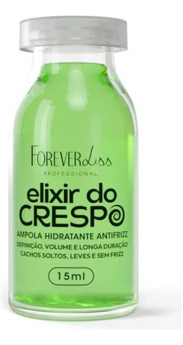 Ampola Hidratante Elixir Do Crespo Forever Liss 15ml