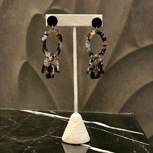 Aretes Lyra Cluster Earrings