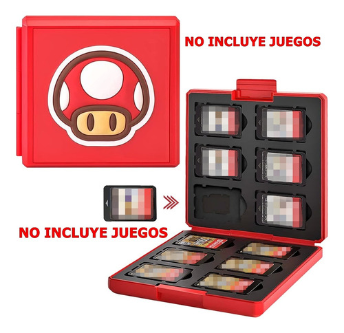 Portajuegos Switch  / Holder Switch (caben 12 Juegos)