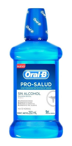 Oral B Pro Salud Enjuague Bucal Cuidado Dental Menta X 250ml