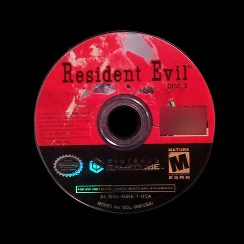 Resident Evil Disc 2 Solo Disco