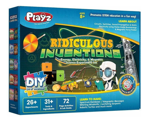 Kit De Ciencias Playz  Invenciones Science Experimento Ktc