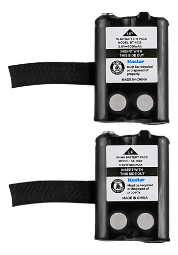 Baterías Ni-mh Para Uniden Bt-1028 Y Walkie Talkies De 2 Vía