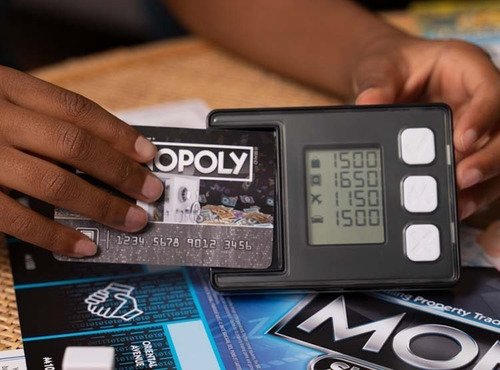 Imagen 4 de 5 de Monopolio Banco Electronico Monopoly E Banking 100% Hasbro