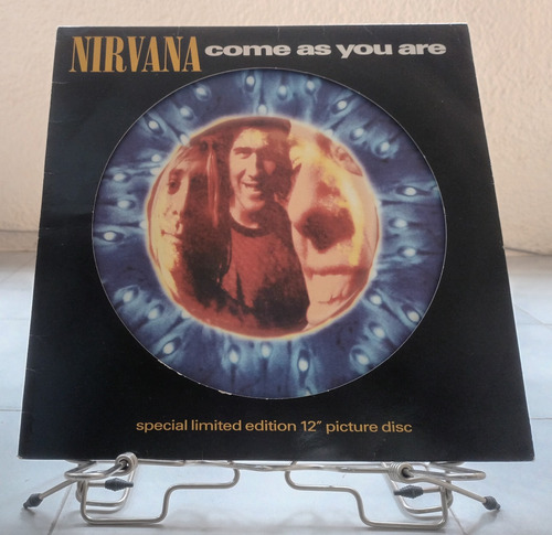 Nirvana Come As You Are Picture Vinilo 12 Inches Ep 1992