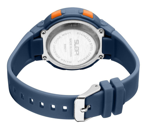 Imagen 2 de 4 de Relojes Para Niño Digital Slop Sw82176 Azul