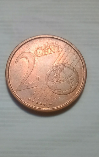 Moneda De 2 Centavos De Euro España Año 2000