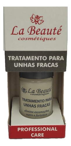 Base Fortalecedora Para Unhas Fracas La Beauté - Base La Beauté