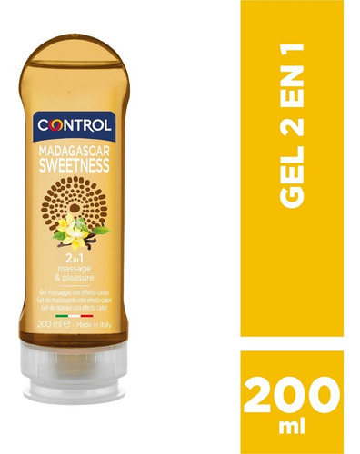 Imagen 2 de 8 de Gel De Masajes 2en1 Madagascar Sweetness 200 Ml.