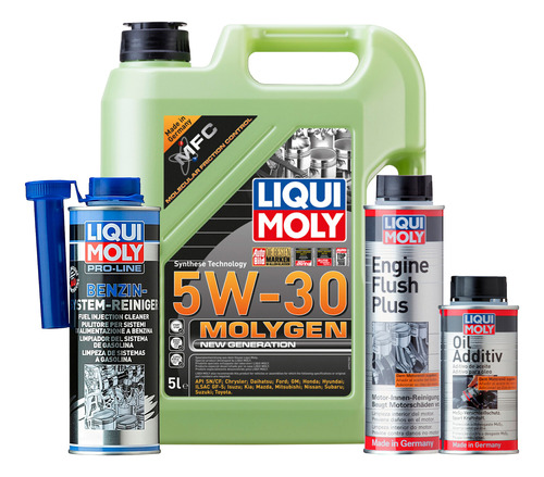 Kit 5w30 Molygen Oil Additiv Pro-line Liqui Moly + Obsequio