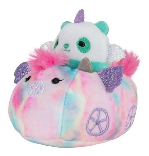 Squishmallows Mini Peluche Con Vehiculo Wabro 86128