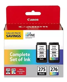 Pack De Cartuchos De Tinta Para Impresora Canon 275 Y 276