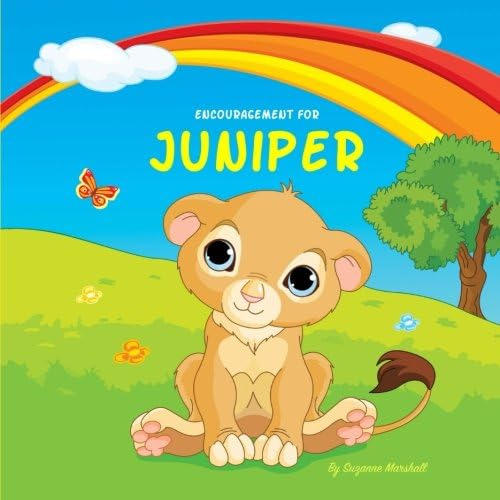 Libro: En Ingles Encouragement For Juniper: Personalized Bo