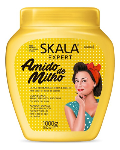 Máscara Skala Expert Almidón De Maíz 1000g