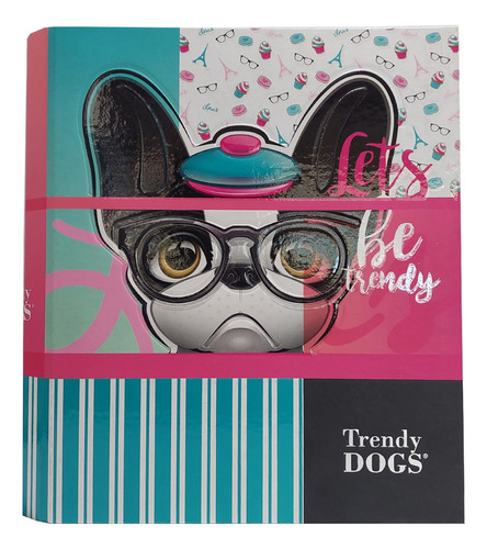 Carpeta A4 - 2 X 40 - Trendy Dogs