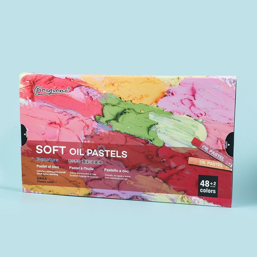 Set 48 Pasteles Al Óleo Profesional Oil Pastels Giorgione