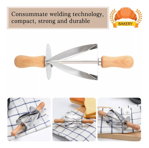 Masa Para Cortar Croissants De Acero Inoxidable