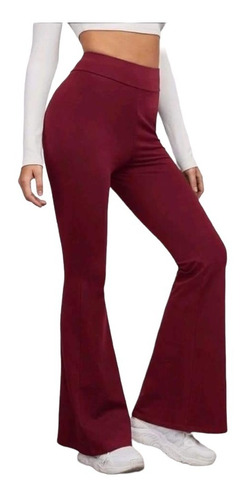 Pantalón Calzas Mujer Flare Pants Pata Elefante