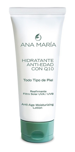 Crema Hidratante Anti Edad Con Q-10 Ana Maria 