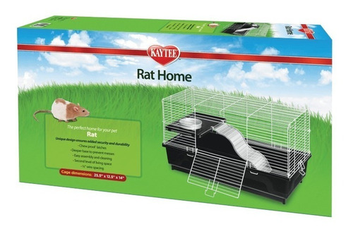 Jaula Ratas Roedores Refugio Rat Home Importada Kaytee
