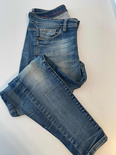 Jeans Kosiuko Azul Chupín Talle 26