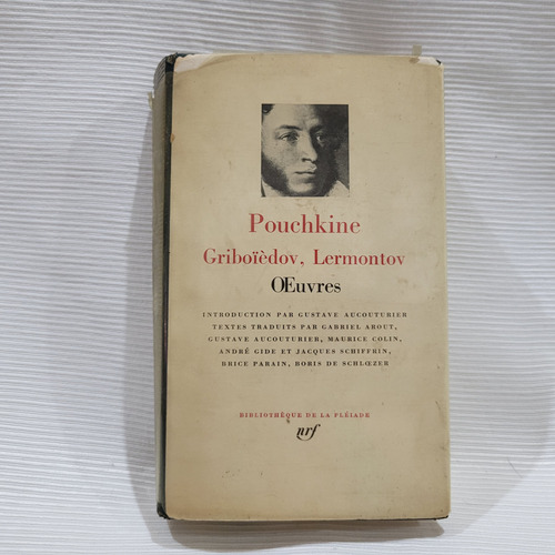 Ouvres Griboiedov Pouchkine  Lermontov Gallimard En Frances