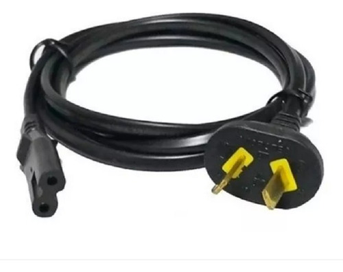 Cable Calidad Power Interlock Tipo 8 Pc Fuente Monitor 1.80m