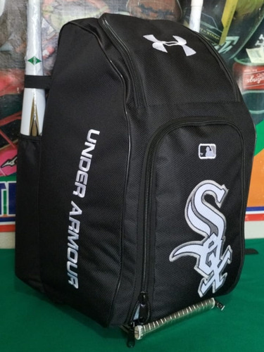 Maleta De Beisbol Tipo Backpack Bordada Al Frente Equipos