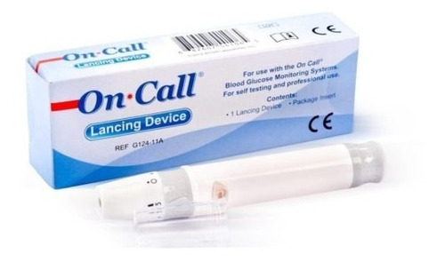 Disparador De Lancetas Universal On Call  Caja con 1 pieza