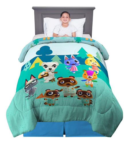 Franco Kids Bedding Super Soft Reversible Comforter, Twin / 