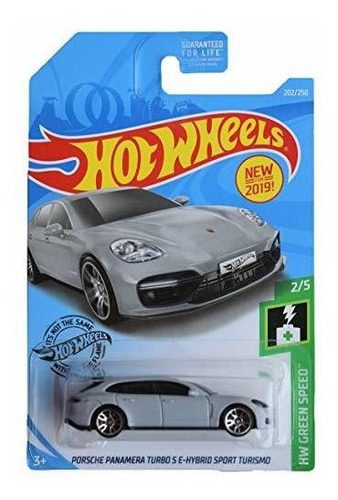 Hot Wheels Green Speed Series 2/5 Porsche Panamera 8sjzr