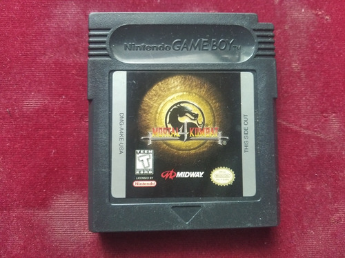 Mortal Kombat 4 ( Gameboy Color Advance Sp ) 20v   _\(^o^)/_