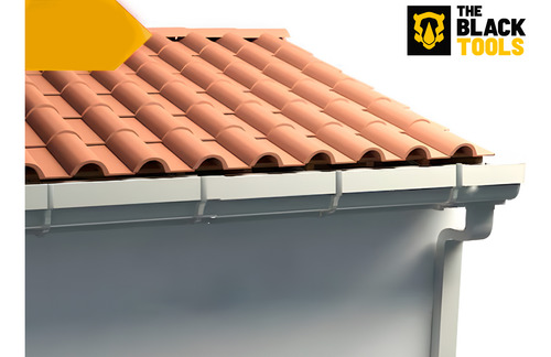 Kit Calha Moldura Galvanizada Completa Corte 28 6 Metros