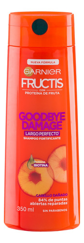 Shampoo Garnier Fructis Goodbye Daños en botella de 350mL por 1 unidad