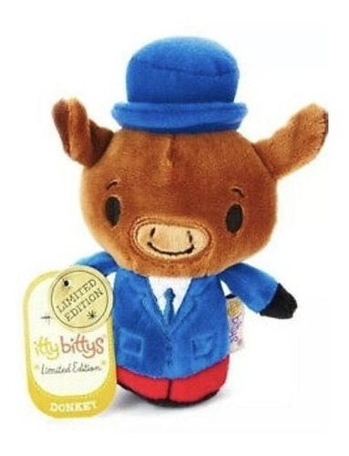 Tij Peluche Itty Bittys Hallmark Burro Edición Limitada