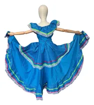 Comprar Vestido Regional Típico Sinaloa Disfraz Vestuario Festival Disfraz México Adulto Unitalla 