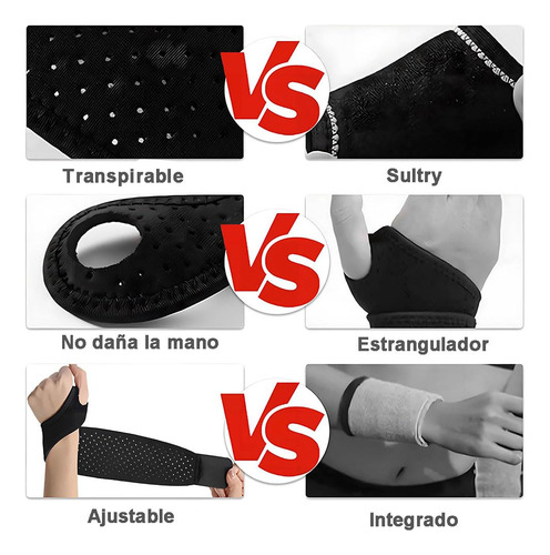 Muñequeras De Soporte, 2pack Muñequera Deportivas,