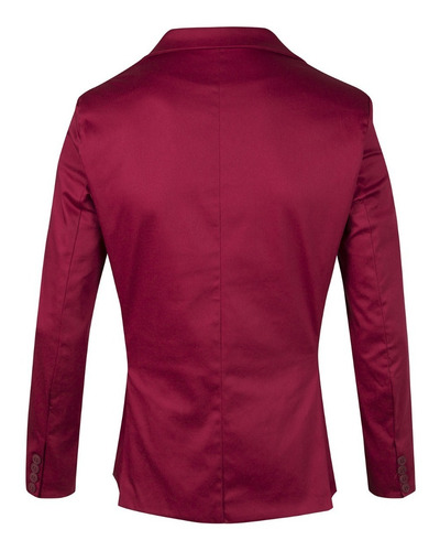 Imagen 3 de 7 de Trajes Hombre Entallados Ambos Slim Fit Elastizados Import