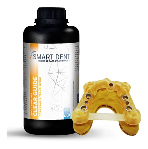 Resina Impressora 3d P/ Guia Cirúrgico Bio Clear Guide 1kg